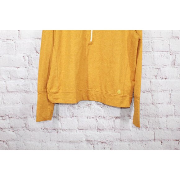LL Bean VentureSoft Pullover Quarter Zip Toffee Marl Size L - Picture 3 of 12